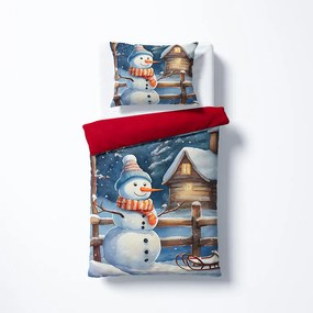Lenjerie de pat din micropluş OM DE ZĂPADĂ