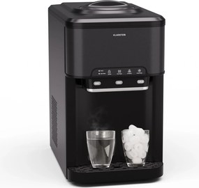 Klarstein Aqueous aparat de gheață 3 în 1: cuburi de gheață, distribuitor de apă: caldă și rece 20 kg/24h