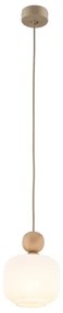 Lustră suspendată BALLO pe cablu 1xE14/10W/230V bej