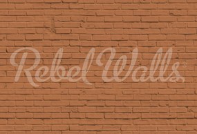 Tapet Wall of Bricks, Terracotta, Rebel Walls