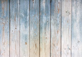 Fototapet - Scănduri din lemn - nuanță spre albastru (152,5x104 cm), în 8 de alte dimensiuni noi