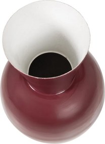 Vază burgundy din metal (înălțime 38 cm) Auri – WOOOD