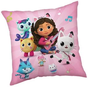 Gabby's Dollhouse Melodies pernă decorativă 40x40 cm
