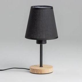 Lampă de masă Brilagi NUBILA WOOD 1xE27/25W/230V stejar/negru