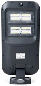 Lampă LED stradală solară cu senzor Aigostar LED/18W/4V 7500mAh IP65 + telecomandă
