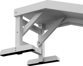 Rampa pentru animale de companie PawHut cu covor antiderapant 125 x 40 x 35,5 cm Pin | Aosom Romania