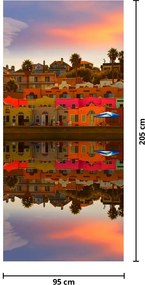 Fototapet pentru ușă - Loc pentru scăldat (95x205cm)
