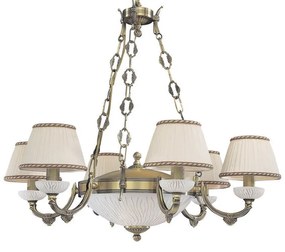Candelabru din alama 6 brate design italian 5400
