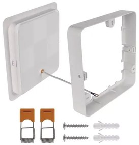 Plafonieră LED/24W/230V 22x22 cm albă