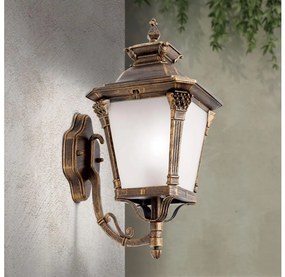 Orion - Aplica de perete pentru exterior AIKO 1xE27/60W/230V IP23 bronz/patină