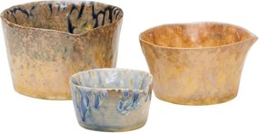Set 3 cesti pentru masurat, din ceramica, Intense