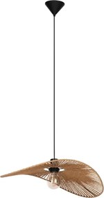 Eglo 31991 - Pendul pe cablu SIRUELA 1xE27/42W/230V 56 cm maro/negru