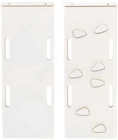 Leagăn alb din lemn de pin 39x75x38 cm Montessori – Meowbaby