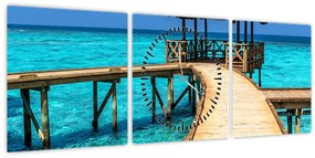 Tablou - Dig (cu ceas) (90x30 cm)