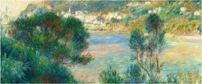 Tablou - Auguste Renoir, View of Monte Carlo from Cap Martin, reproducere (120x50 cm)