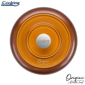 Oala Aluminiu Turnat + Capac 18x8.5 Cm, 1.8 L, Nicolai Tand, Origini, Cooking By Heinner HR-BJK-C18