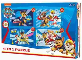 Patrula Cățelușilor Puzzle 4-în-1