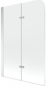 Mexen Felix paravan cadă 2-aripi100 x 140 cm, transparent, Crom - 890-100-002-01-00