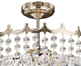 Lustra cristal design LUX Versailles 5L 9113-39GO SRT