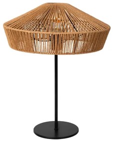 Lampă de masă Lucide 10513/40/72 YUNKAI 1xE27/60W/230V maro