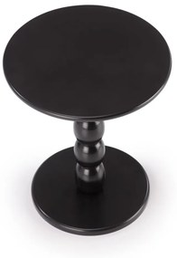 Masa de cafea rotunda Cirilla neagra ø40/h47 cm
