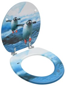 Capac WC, MDF, model pinguini 1, Pinguin, nu