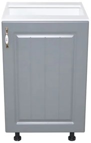 Corp inferior 50 cu 1 usa Zebra MDF gri dungi