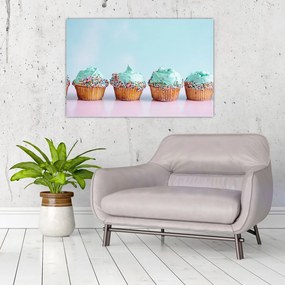 Tablou cu cupcakes (90x60 cm)