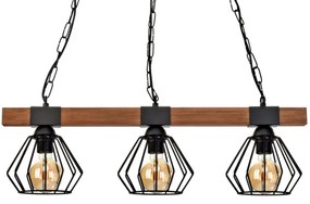 Lustră pe lanț ULF 3xE27/60W/230V