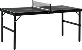 SPORTNOW Masă Pliabilă de Ping Pong cu Fileu și Mâner | Aosom Romania