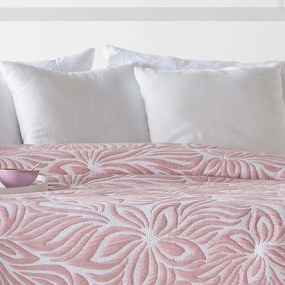 Cuvertură de pat OPERA, roz pat simplu