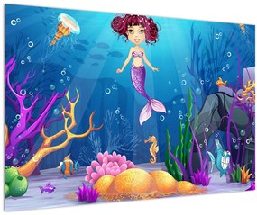 Tablou - Sirenă (90x60 cm)