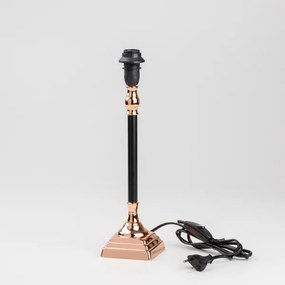 Brilagi - Lampă de masă CERIA 1xE14/40W/230V negru/cupru/gri