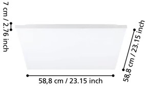 Plafonieră LED TURCONA LED/31,5W/230V Eglo 99845