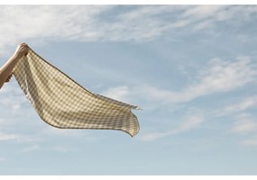 Față de masă Really Nice Things Grey Vichy, 140 x 200 cm