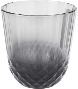 Pahar din sticlă de culoare fumurie, 320 ml, S