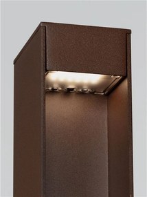 Stalp LED iluminat exterior IP65 LUMIX Corten H-60cm