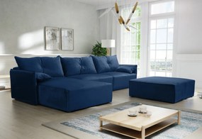 Supermobel Canapea extensibilă de colț LEON, 318x85x179, royal 31, dreapta