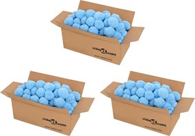 vidaXL Bilă filtrare piscină anti-bacterian albastru 2100g polietilenă