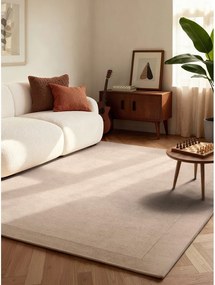 Covor bej țesut manual din amestesc de lână 80x150 cm Kari – Villeroy&amp;Boch