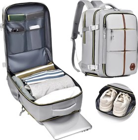 Rucsac impermeabil pentru școală, călătorie și sport Gri