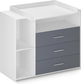 INFANTASTIC,masuta schimare scutece 113 x 53 x 101 cm, alb ș