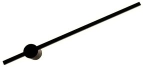 Aplică LED Zuma Line W90477-60BK TROY LED/8W/230V 60 cm negru