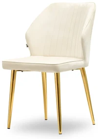 Scaun Greta K (crem + auriu). 1111062