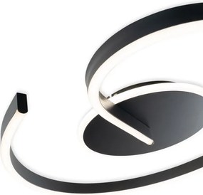 Brilagi - Plafonieră LED reglabilă SPIRAL LED/56W/230V 3000/4000/6000K + telecomandă