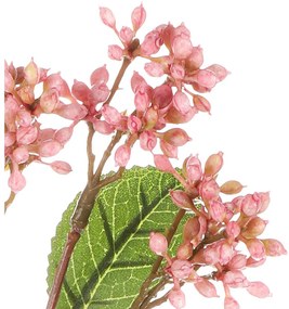 Floare artificială Krásnoplodka japoneză rozdeschis, 16 x 8 x 63 cm
