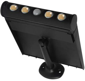 LED lampă solară de perete cu senzor, 8W, 3,7V, IP65, 4000K, 4000 mAh