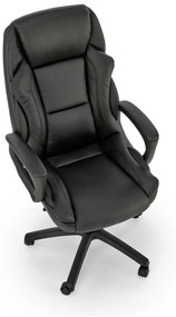 Scaun de birou Mario negru H124 cm