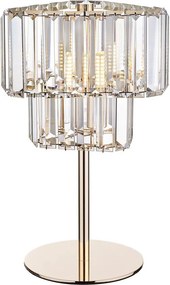Zuma Line T0496-01G-F7AC - Lampă de masă HELIOS, 1xG9/33W/230V, aurie