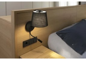 Aplică LED FARO 29330 BERNI 1xE27/20W/230V + 1xLED/3W